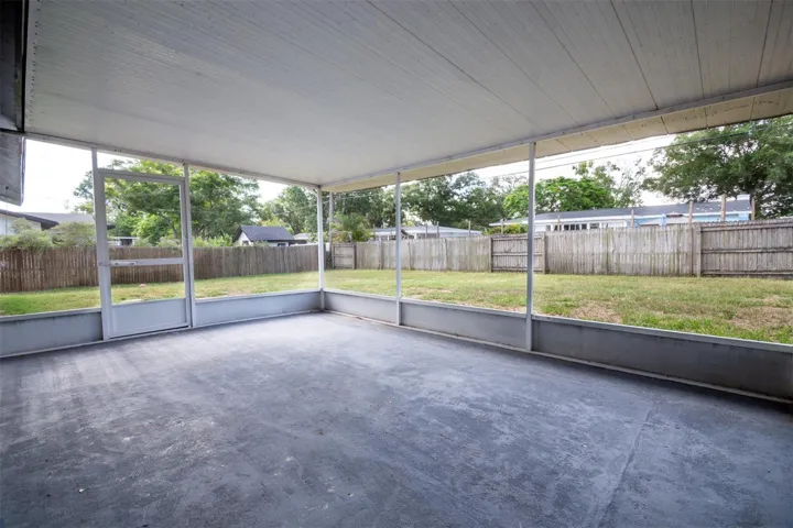 Enclosed Patio