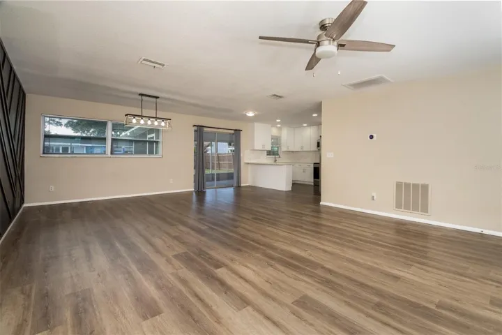 Open Concept - Living Room Dining Room