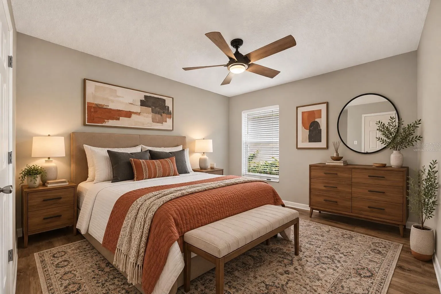 Guest Bedroom 2 - Virtually Staged