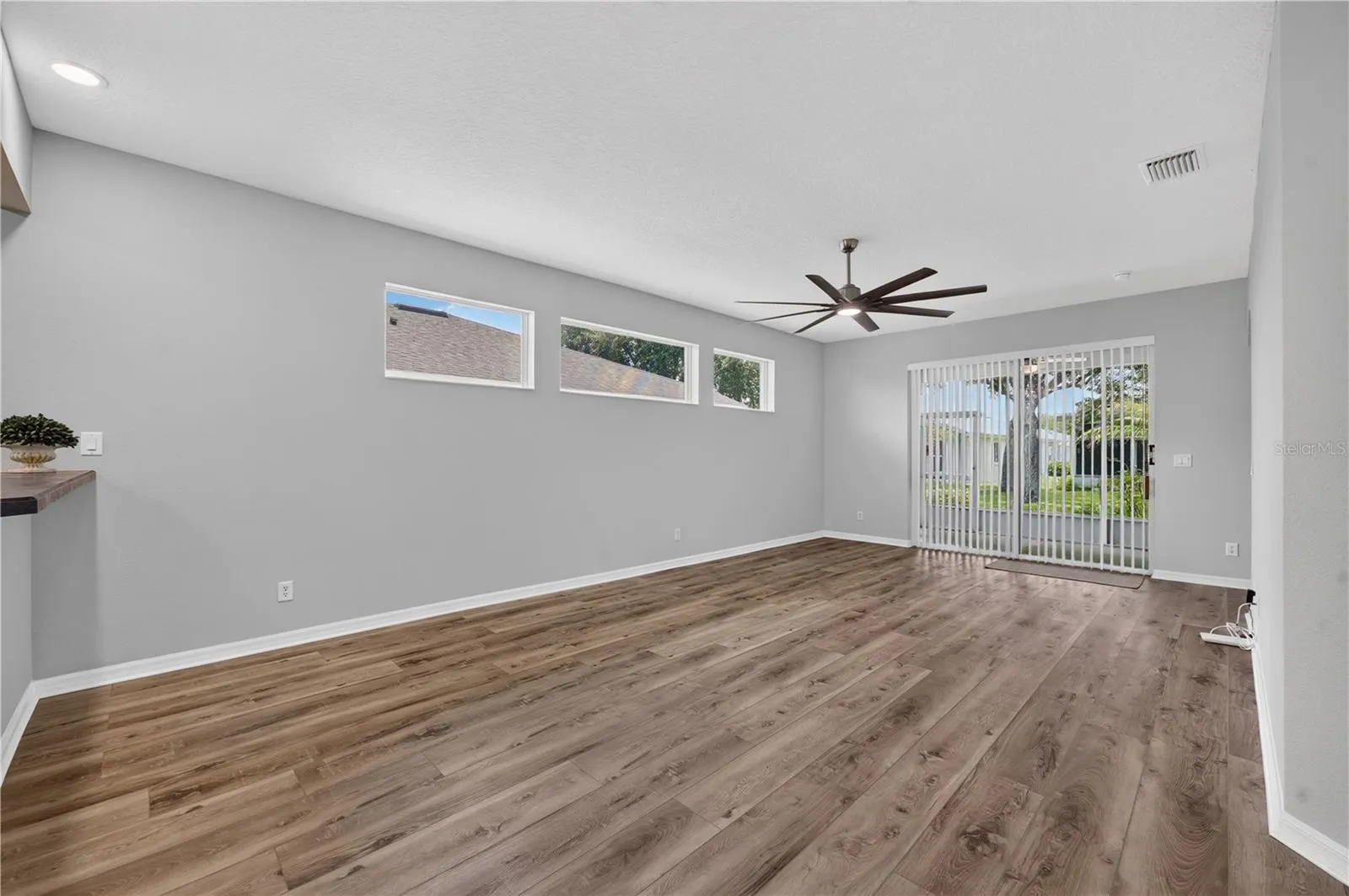 NEW Luxury Vinyl Plank Flooring throughout