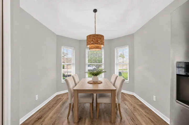 Kitchen - Breakfast Nook Virtually Staged