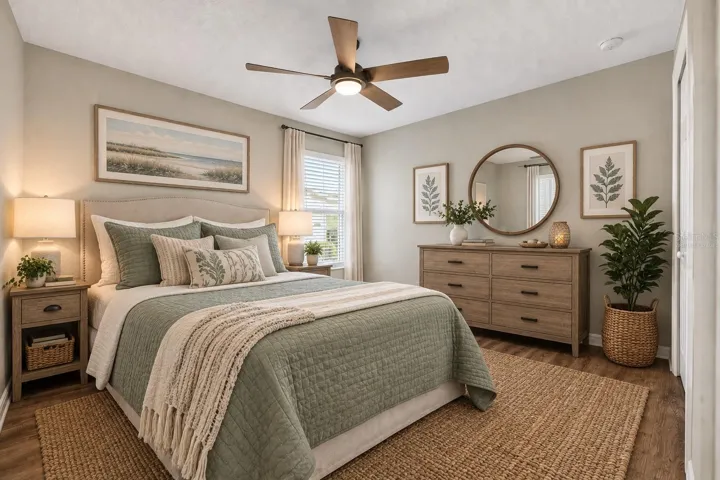 Guest Bedroom 3 - Virtually Staged