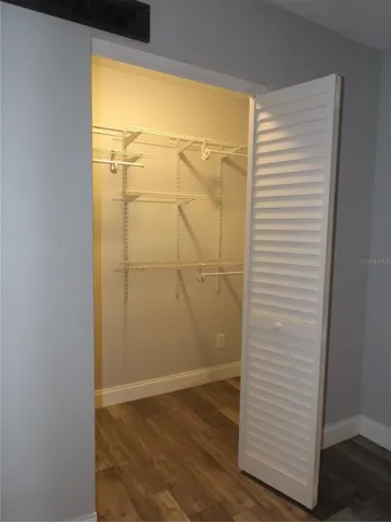 Main bedroom closet