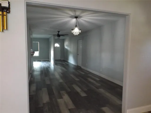 Dining area back view