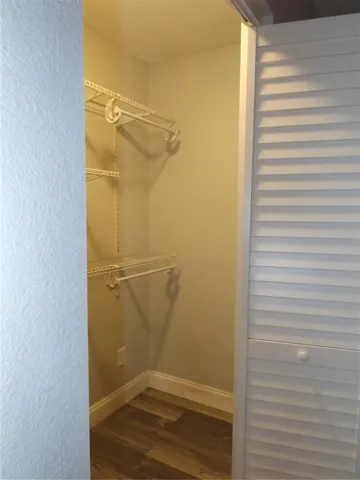 Main bedroom closet