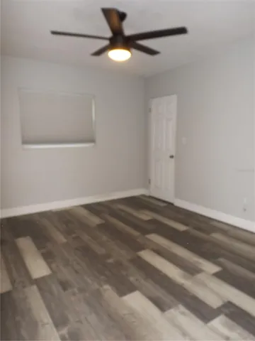 Main bedroom entrance to rear family/game room