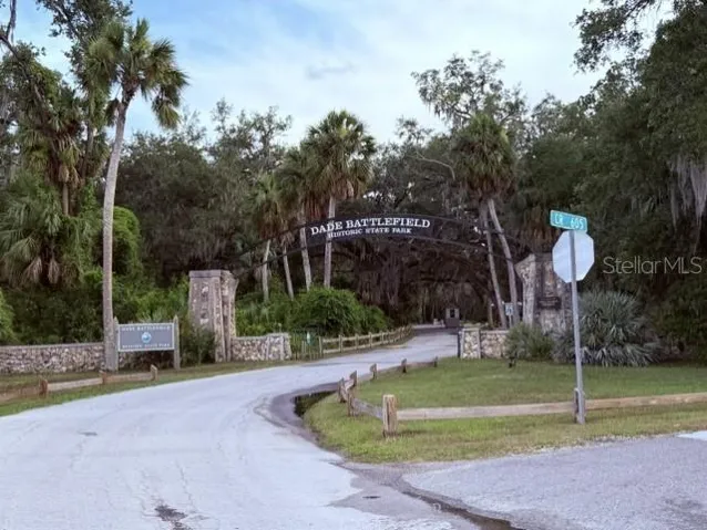 Near Dade Battlefield Park