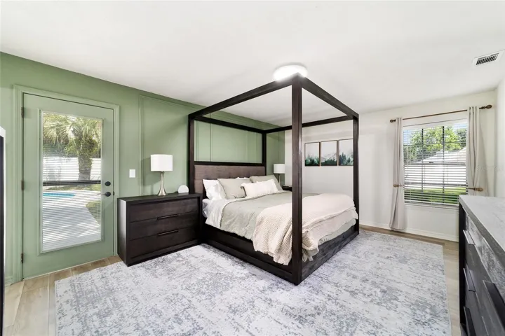 Primary Bedroom Suite with Walk-in Closet.