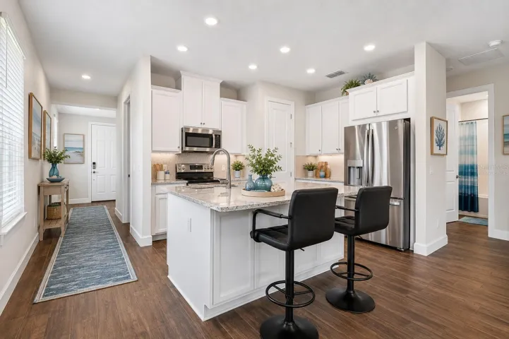 Virtually staged photo(s). Furnishings not included.