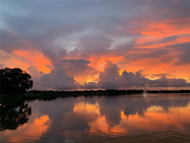 Sunset from Backyard
