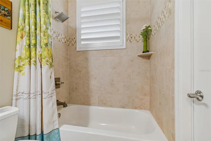 Guest Bathroom with Patio Entrance