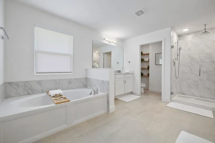 Master bathroom