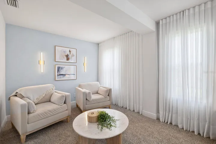 Master room living space