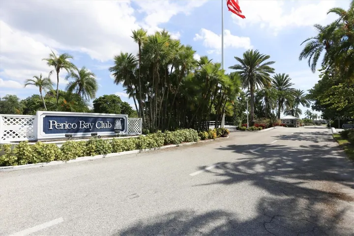 Perico Bay Club Main gate.