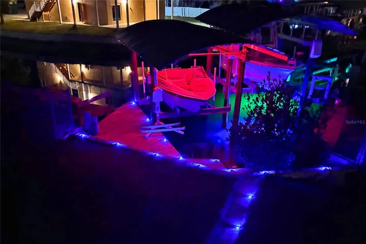 LIT UP FOR THE EVENING