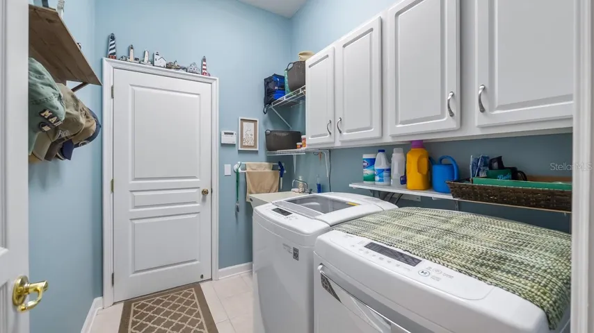 Laundry Room With Cabinets