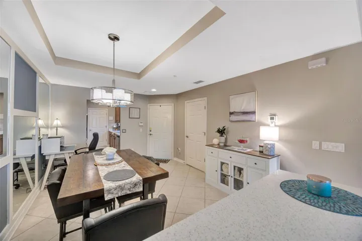 Open Space for Dining Living and Kitchen