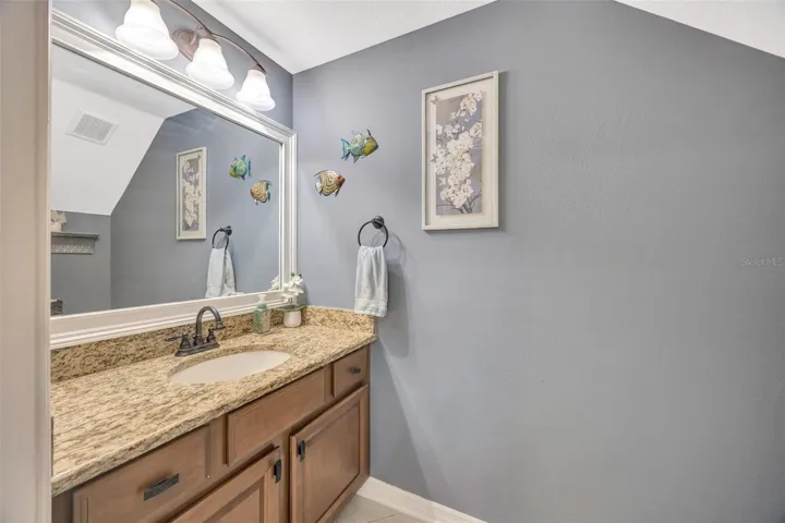 Downstairs half bath