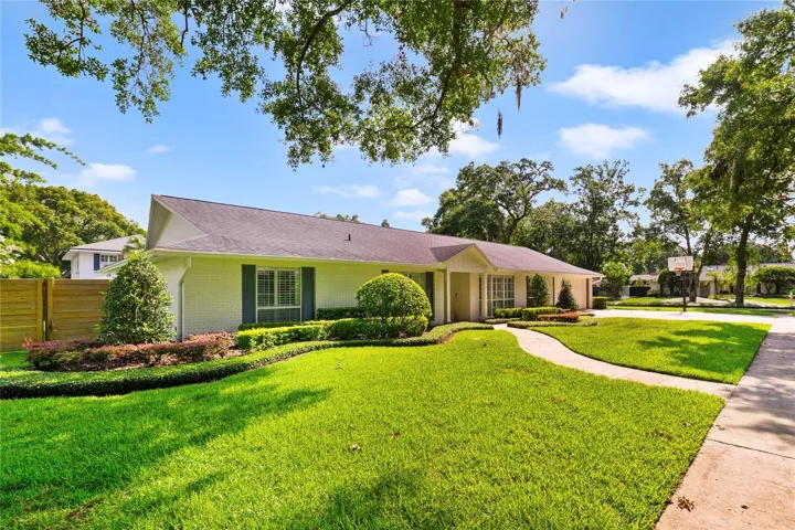 Large Corner lot with beautiful landscaping...