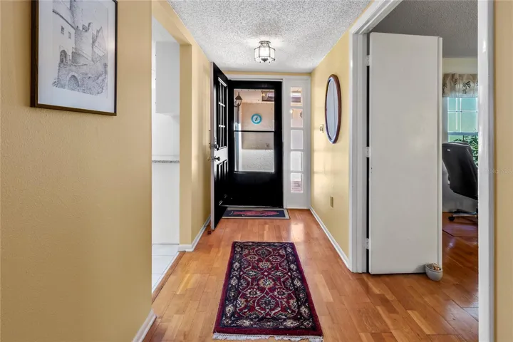 Front entry looking out