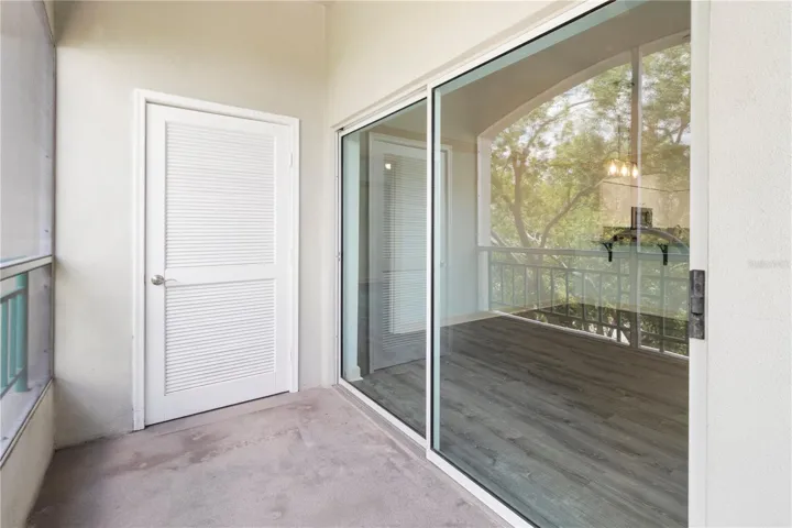 Balcony By Dining Room