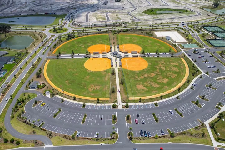Softball field at Eastport in The Villages.