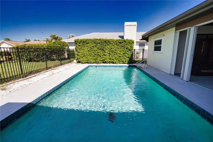 Great view of pool
