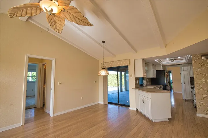 Secondary bedrooms on left