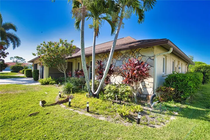 Side view of home