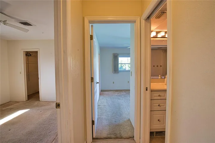 Entry ways to secondary bedrooms &amp; bath 2