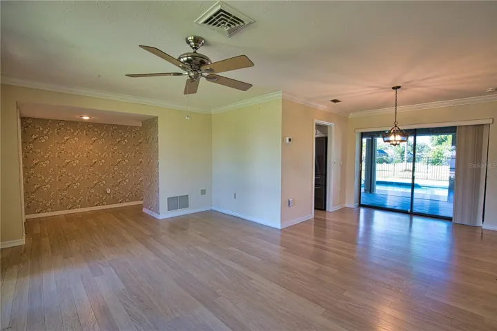 LR toward hallway &amp; lanai