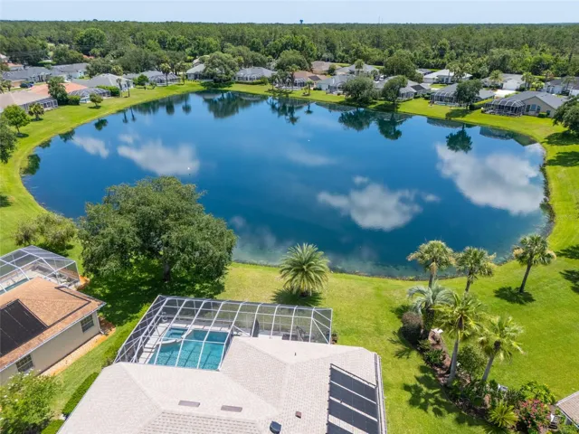 Aerial view of property