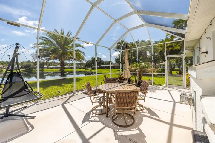 15 x 30 Covered screened porch off pool