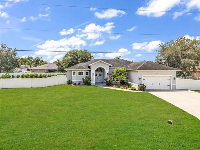 Welcome home built in 2017 featuring 3 bed/ 2 baths/ Pool / Double lot and more.