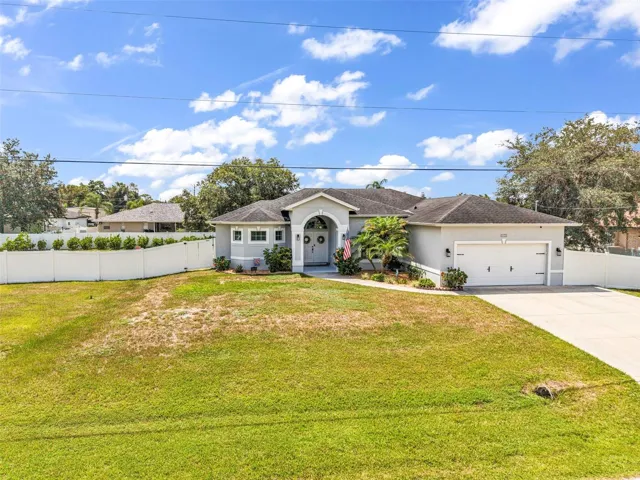 Welcome home built in 2017 featuring 3 bed/ 2 baths/ Pool / Double lot and more.