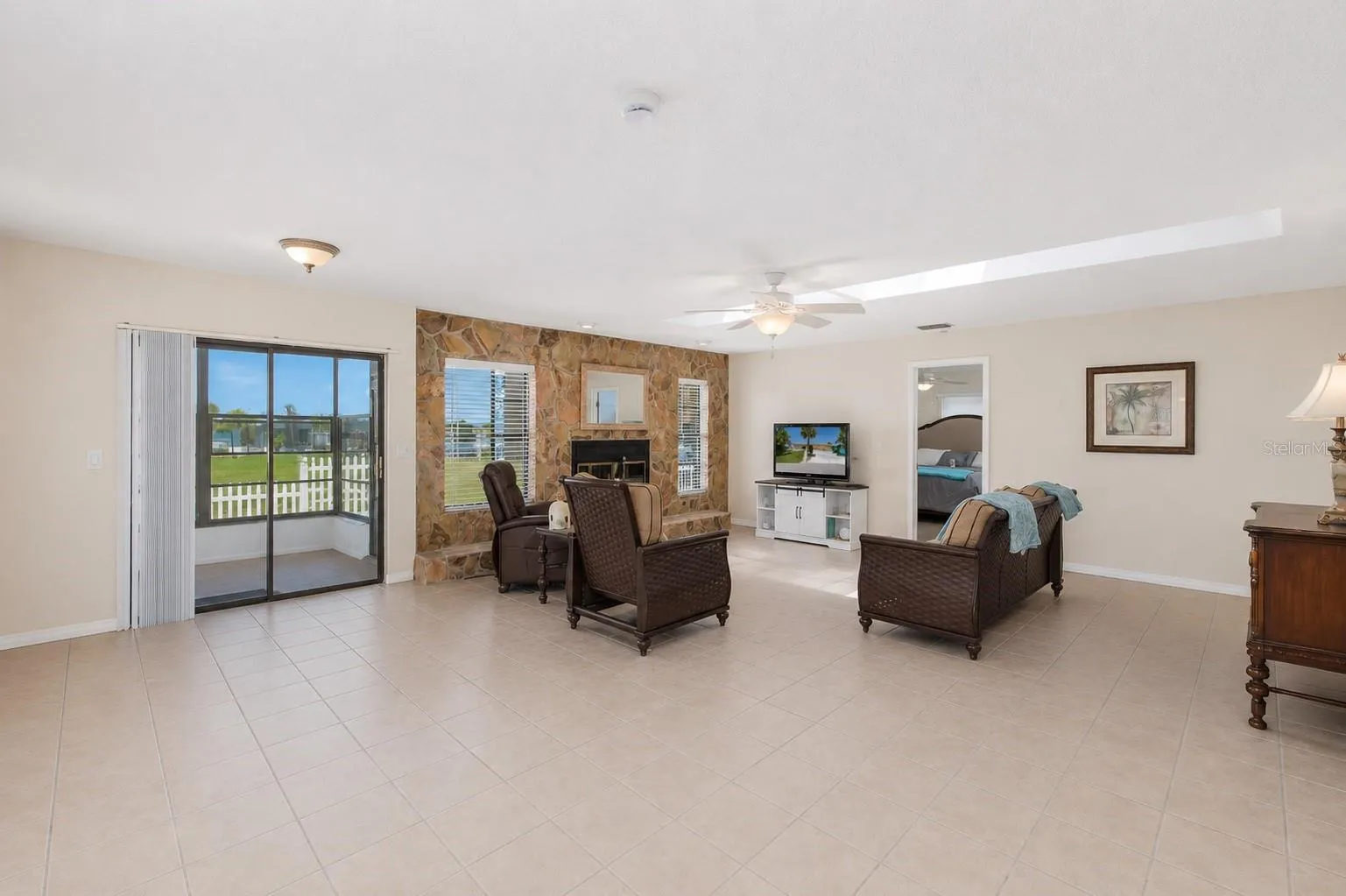 Living room.