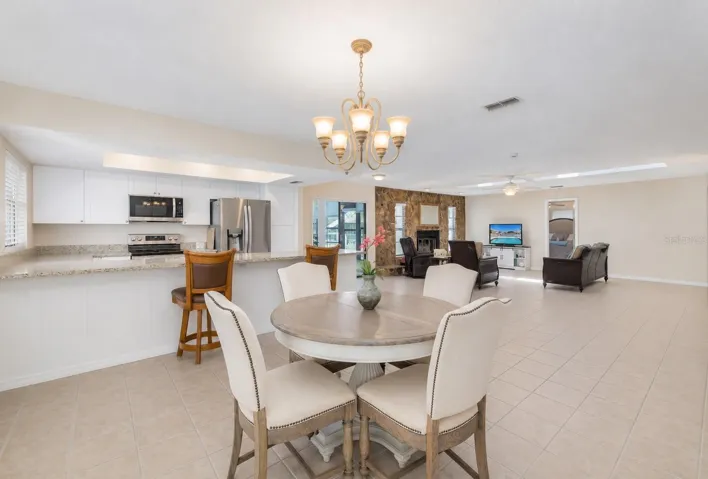 Open floor-plan.