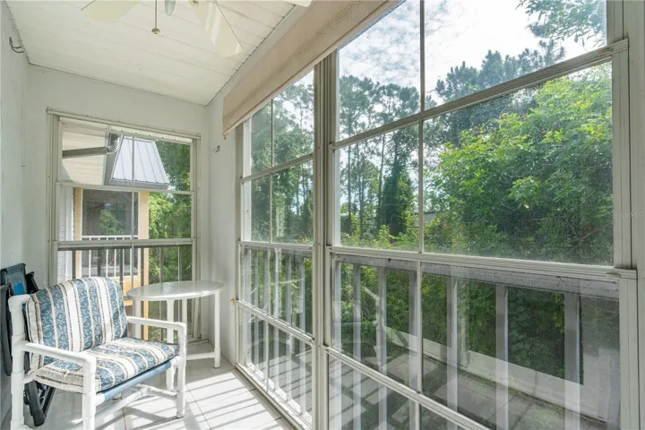 Rear Facing Balcony