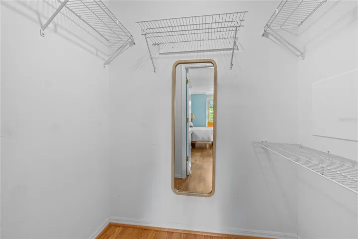 Huge Primary Walk In Closet