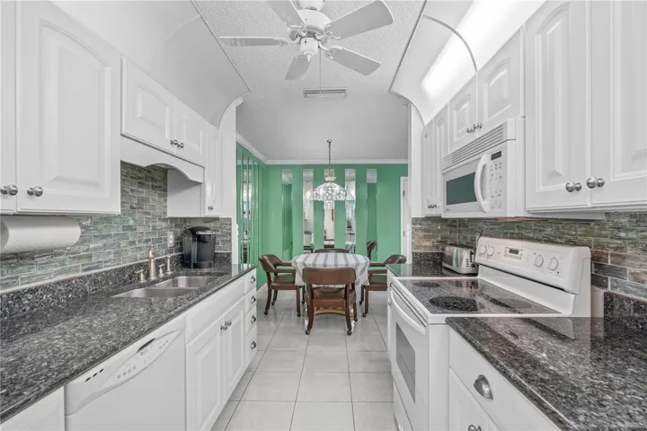 Updated Kitchen to Dining Area