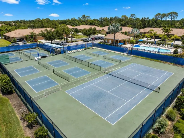 Tennis and pickleball.