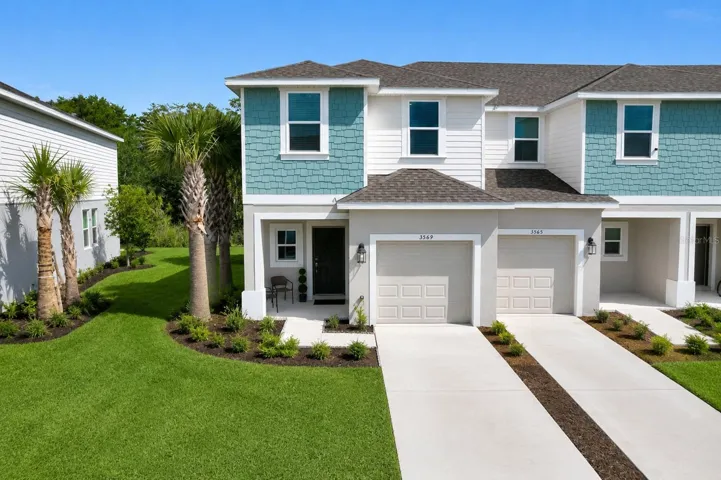 Front of Home (Virtually removed car from next door.)