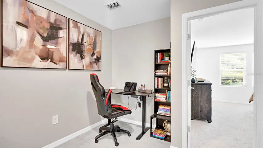 Loft area on second floor