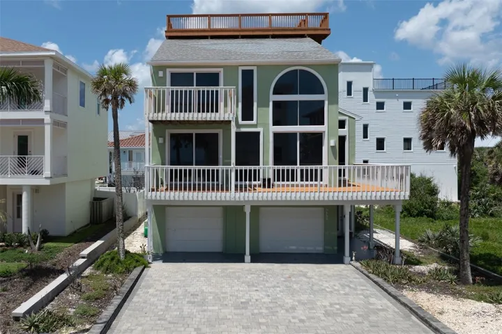 Spectacular home features lots of balconies to relax & enjoy the views!