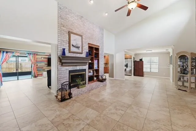 Family room, Dining area and Living room