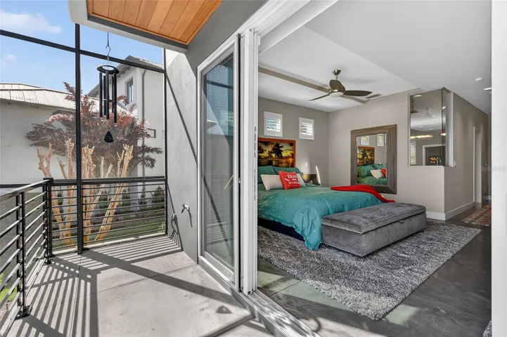 Primary Suite with Balcony