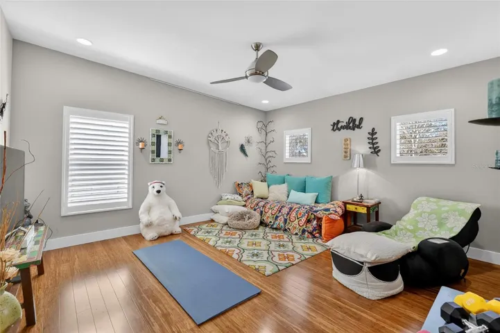 Bedroom Three with Bamboo Flooring