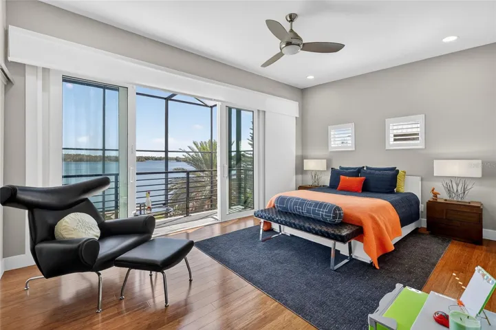 Bedroom Two with a Private Balcony