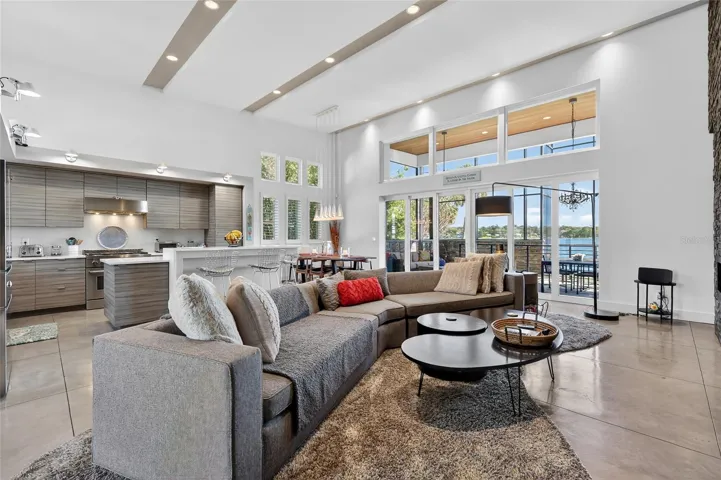Great Room, Kitchen, and Dining Area