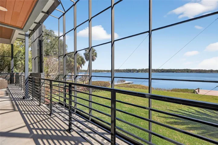 View of Lake Gertrude from Main Level